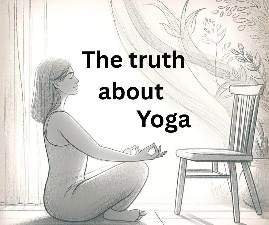 Yoga is NOT about touching your toes!